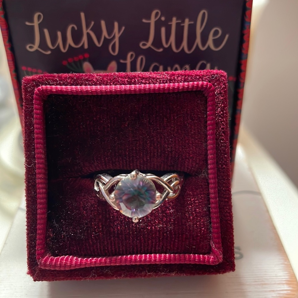 Natural Genuine Imported .925 SS Ring